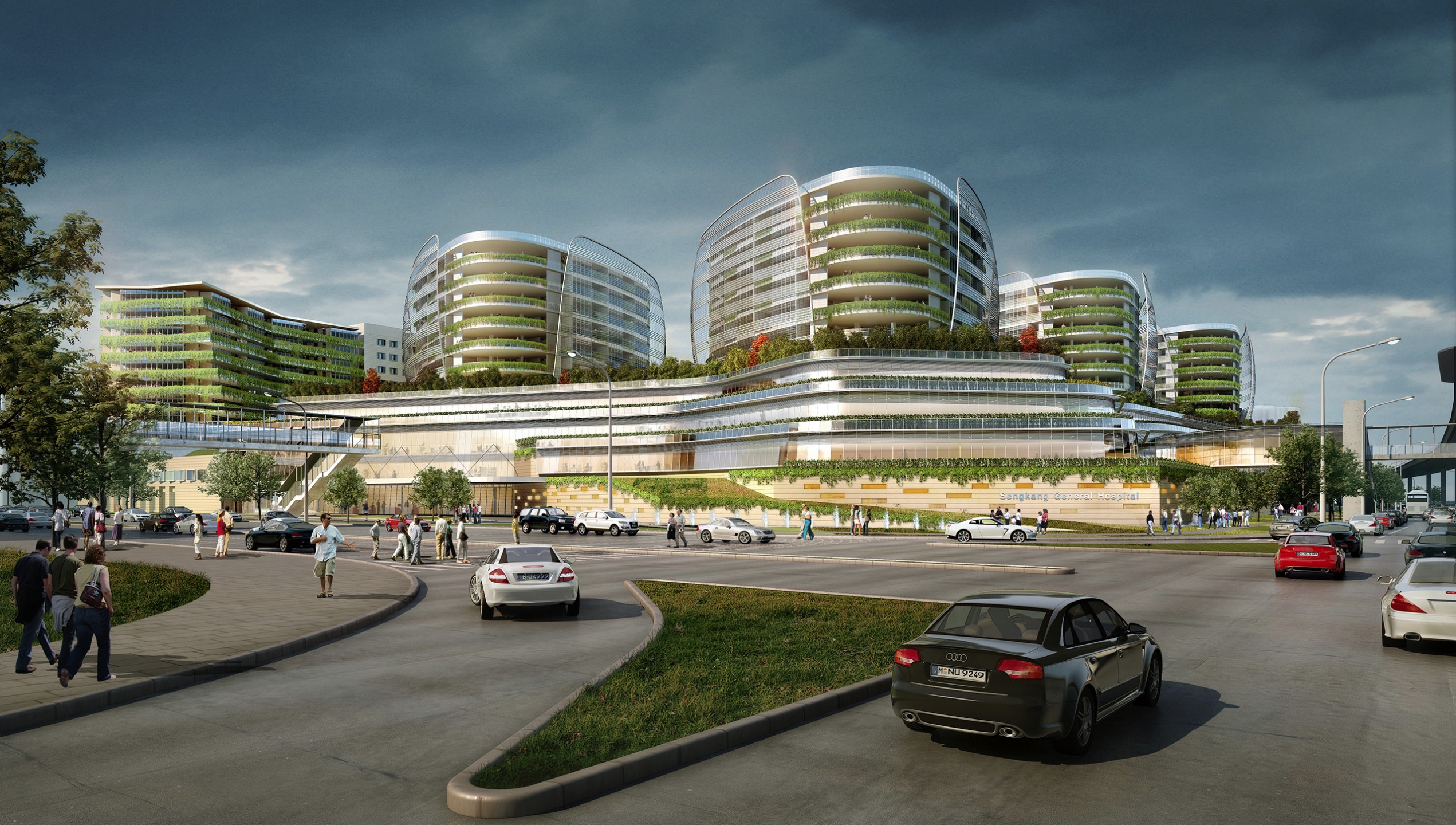 Sengkang Hospital- Private Competition | Sengkang, Singapore