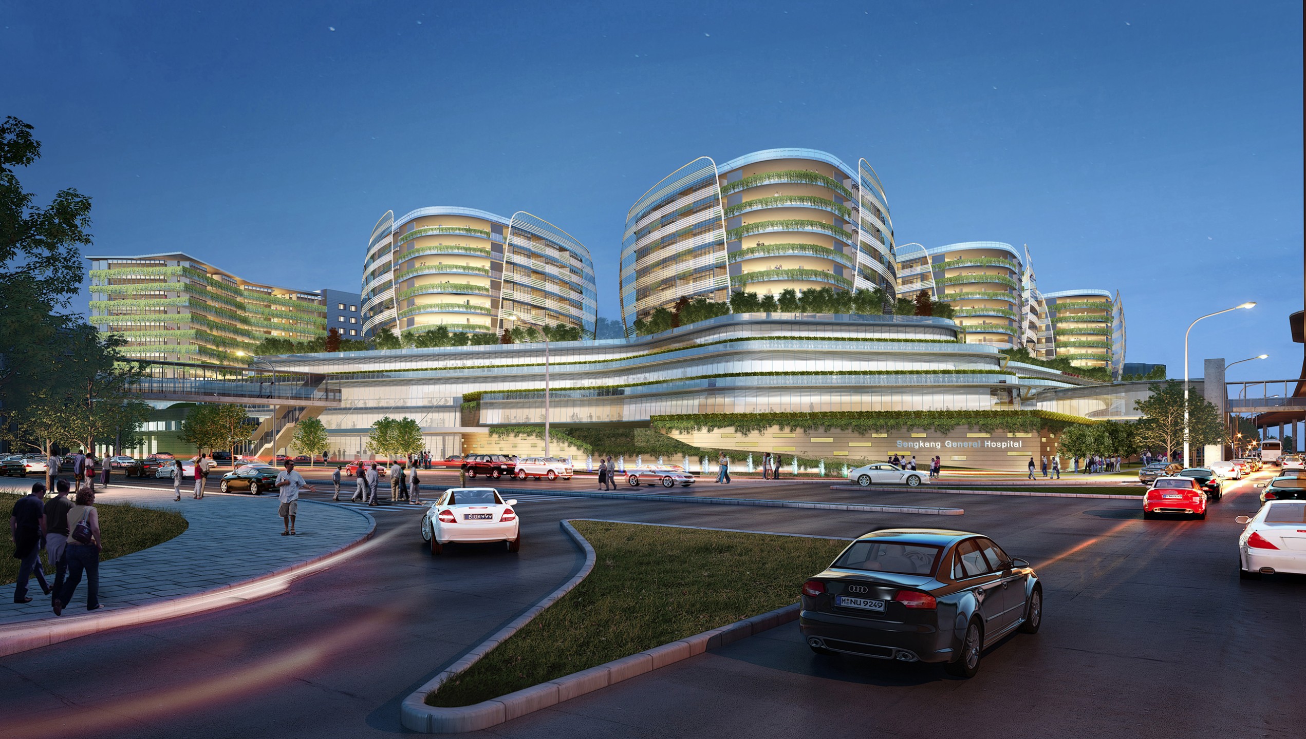 Sengkang Hospital- Private Competition | Sengkang, Singapore